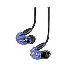 SHURE SE215 入耳式監聽耳機 MMCX 可換線設計, 紫色