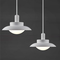 H&R安室家 LED北歐吊燈 ZA0108, 白