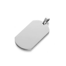 고양이목걸이 강아지산책 pcs 태그 더블 대형견목걸이 개목걸이, D. 스틸 색상 8x50mm 1개팩7g