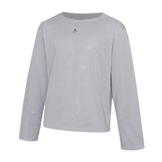 [아캄] Boat Neck Logo Long Sleeve (Sky Blue)