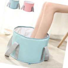 족욕대야 접이식 휴대용 족욕기 족욕바스켓 소형 S, 블루