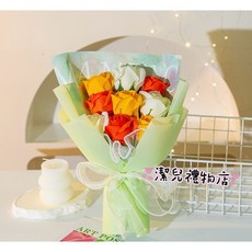 潔兒禮物店 花束, A01 玫瑰+禮物袋