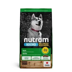 Nutram 紐頓狗飼料, 1個, S9成犬-羊肉+南瓜, 2kg