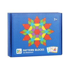 雪倫小舖 益智玩具 - 啟蒙拼圖 拼接積木遊戲 紙牌遊戲 形狀認知兒童玩具, 創意彩色啟蒙拼圖-F, 1個, 155片