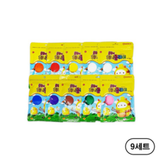 동아 몰랑이 허니클레이 50g, 9세트, 혼합색상