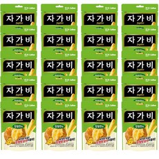 해태제과 자가비 짭짤한맛 스낵 파우치, 45g, 20개