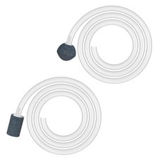 FUKANG 휴대용 오존 기계용 실리콘 에어 파이프 및 디퓨저 스톤 - 물 및 음식 정화 향상 내구성 있는 교체 액세서리 111771, FUKANG 휴대용 오존 기계용 실리콘 에어 파이프 디