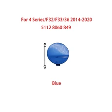 BMW F32 스포츠 차량용 리어 범퍼 견인 커버 캡 화이트 4 시리즈 2014-2020 51128060849, 06 Blue