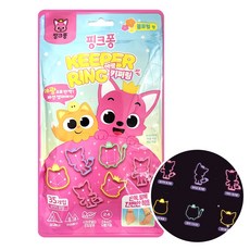 태양생활건강 야광으로 반짝이는 활동지킴이 키퍼링 35p, 핑크퐁, 1개
