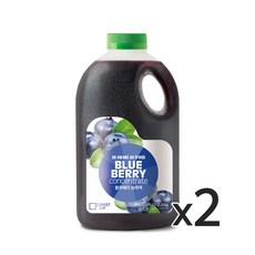 스위트컵 블루베리 농축액, 2개, 2kg