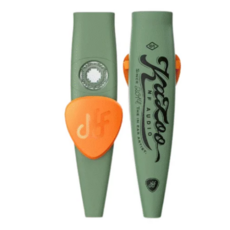 NF AUDIO Kazoo卡祖笛迷你樂器，色彩鮮豔輕巧便攜，輕鬆上手享受音樂樂趣, 綠色, 1個