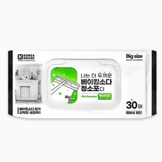 텐텐 더 두꺼운 베이킹소다 청소포 대형 캡 30매 1(개)
