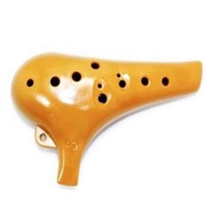 꼬미얌 오카리나 갈색 1개 어린이악기