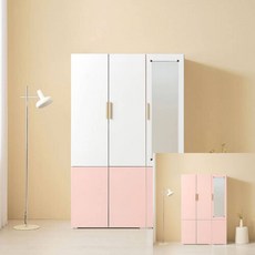HZY538 4도어 이불장 2도어 반장 세트 1200, 화이트민트, 화이트민트
