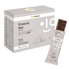 JoyProtein 海鹽巧克力蛋白棒40g*10支/盒 每支含15g蛋白質 葷食, 2個, 400g