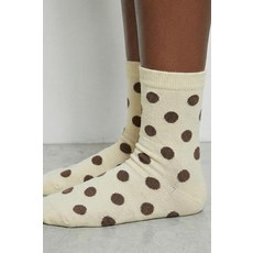 [국내배송] 자라 ZARA 스트라이프 & 도트 롱 삭스 3켤레 세트 - 노랑 938150