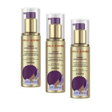 팬틴 인텐스 하이드레이팅 아르간 헤어오일 Pantene Gold Series Intense Hydrating Oil with Argan Oil, 3개, 95ml
