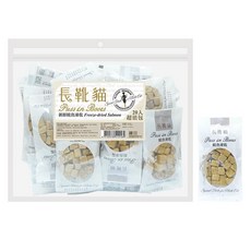 長靴貓 里肌雞肉凍乾, 1個, 鮭魚