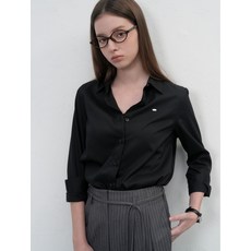 매장정품 제너럴아이디어 링클프리 리벳 셔츠 [BLACK] WBE1L03507