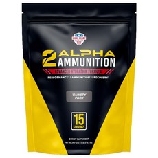 MAKE READY NUTRITION 2Alpha 탄약 버라이어티 15회 분량 스틱 팩, 1개