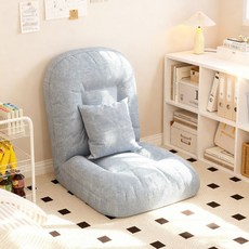 아르디스 등받이 각도조절 좌식의자, 애쉬 그레이, 1개