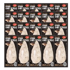 하림 수비드닭가슴살 블랙페퍼 100g 20봉, 20개