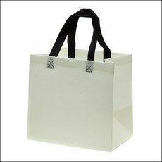 도시락 쇼핑백 대(아이보리부직포) 200장, 1세트, 200개입