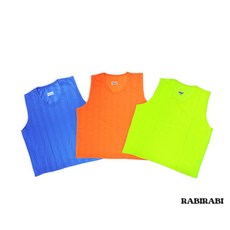 . 팀 조끼 성인용 . 오렌지 조끼 스타일