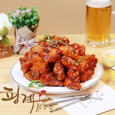 핑계닭강정 순살 닭강정 1100g (양념 택배 배달), 1박스