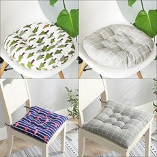 코튼 원형 학생방석 사각 40cm