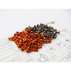 HIRO SEIKO, 1個, T4 2018 全鈦合金輕量化螺絲包