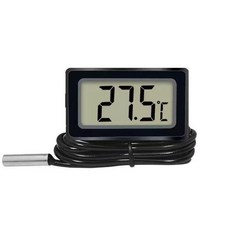 거북이 7W 사육장 파충류 필름히터 도마뱀 히터 항온, 디지털 온도계 유선, 1개, 1L