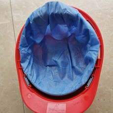 안전모내피 땀받이 흡수 일회용 탈모방지 여름, 2. 블루 50개
