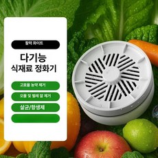 더패스터 과일세척기 야채 휴대용 초음파 세척기 무선, 바이브런트화이트, 기본 색상