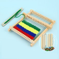 작은 나무 키트 액세서리 기계 뜨개질 수제 DIY 전통, 1 Set