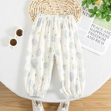 DNbaby 兒童純棉紗布防蚊褲