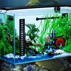 도메라스토어 어항 스티커 온도계 도메라스토어 온도라벨