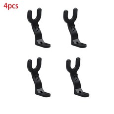 오토바이 헬멧 후크 랙 걸이 홈 수하물 자켓 홀더 주방 캐비닛 선반 벽 마운트, 색상: 2. 4PCS