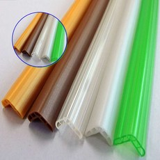 쌍문상회 포인트 모서리 어린이 다용도 유아 간편 안전 디자인 에어쿠션형 가구 2M 보호대小 40872EA, 투명