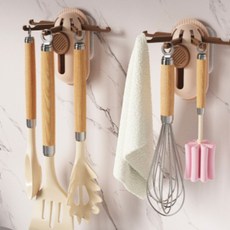 다플 주방 싱크대 국자 걸이 싱크대 정리 회전식 벽걸이, 1개, 상세페이지 참조