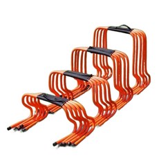 축구 육상 허들 세트 미니 달리기 연습 접이식 스텝 조립 훈련 장애물