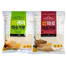 기타 슈퍼푸드 귀리 미숫가루 1kg+파로 1kg, 1kg, 1박스