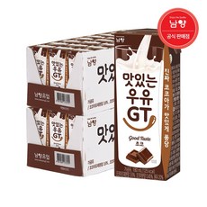 맛있는 우유GT 초코우유, 180ml, 48개