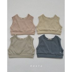 아오스타 초코별베스트 26봄 남대문 여아 남아 등원룩 데일리 조끼 상의 유아동복 코디