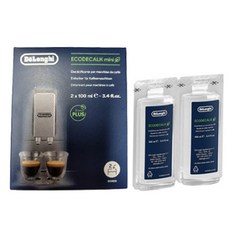 드롱기 커피머신 세척제 석회질 제거제 100ml 2개입
