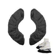 스케이트 소커 컬러 털날집 블레이드 커버 날집 띠 아대 방수 N-0013, 01.블랙, 1개