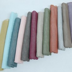 면레이온 혼방30수 12종, 150cm x 90cm 1마, 12