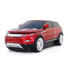 跨境電腦鼠標路虎款汽車鼠標車模2.4G無線滑鼠跑車模型無線鼠標, 1個, 紅色路虎款(發貨無電池)