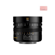 Brightin Star 50mm F0.95 APS-C MF 카메라 렌즈, 후지 XF 마운트-블랙