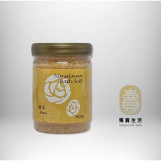 獨寶生活 喜馬拉雅山沐浴鹽 檜木香氛 600g 泡澡足浴浴鹽, 1個, 檜木味(超取最多7罐 超過請下宅配)